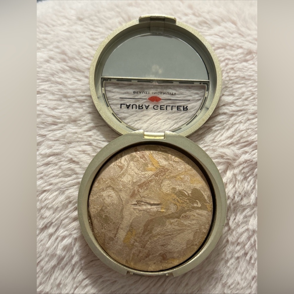 LAURA GELLER Blush Balance-N- Brighten baked powder 0.32 oz 9 g NEW gold case